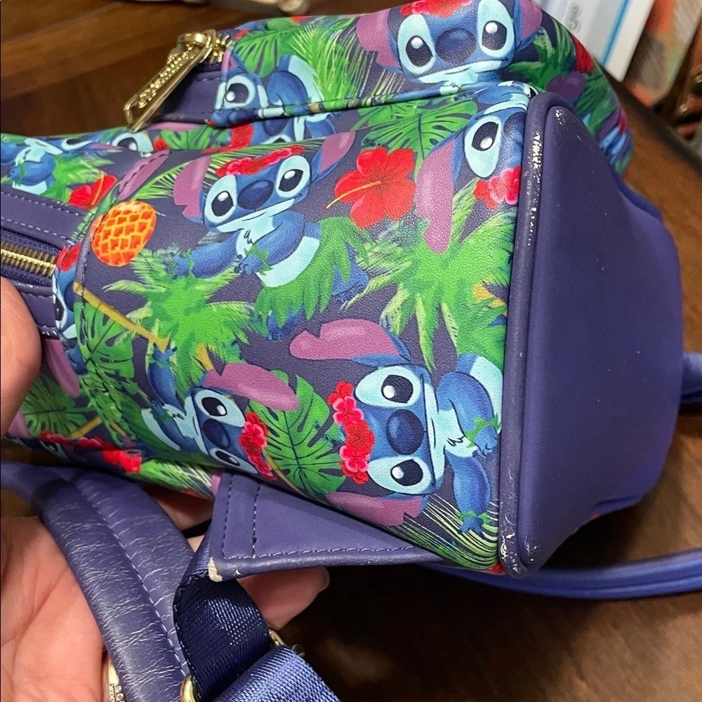LILO & Stitch Disney Loungefly Backpack - Blue and Green